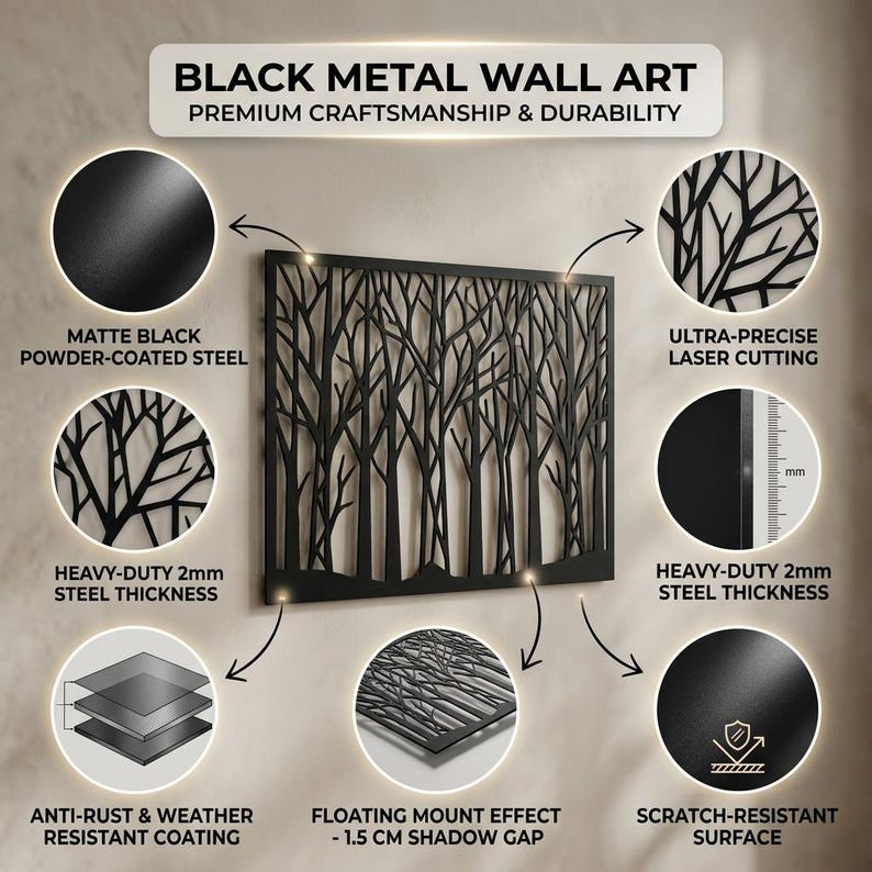 Decoración de pared de metal con ventana ornamentada, decoración de pared con arco gótico, decoración de puerta de hierro vintage, elegante adorno de pared de metal, regalo de decoración rústica para el hogar imagen 7