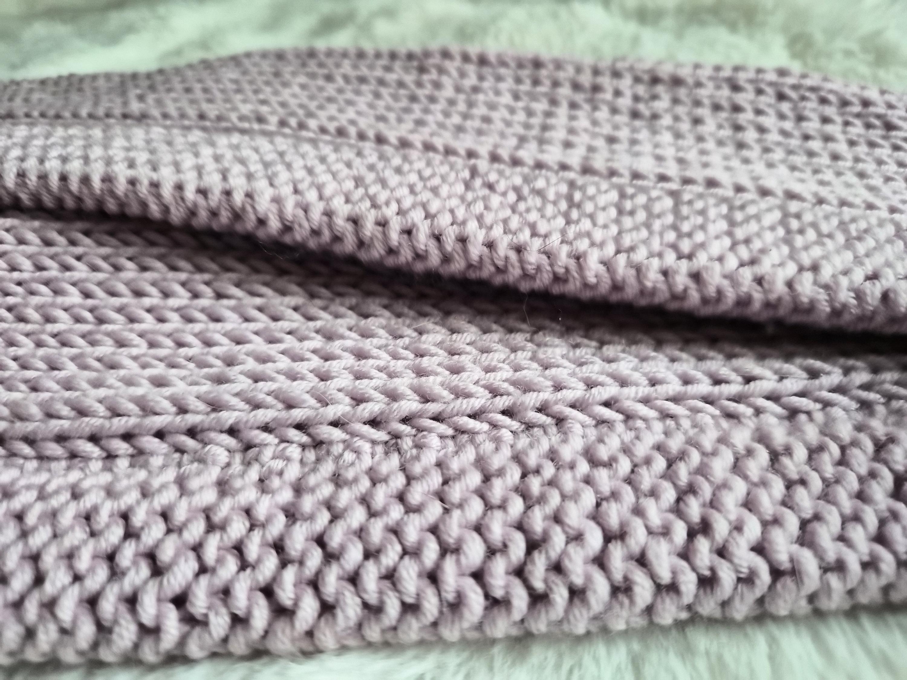 Spring Reversible Scarf Knitting Pattern PDF – Sentro 48 Machine Knit ...