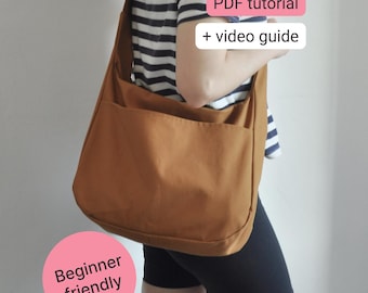 Hobo Bag UNIT – Beginner Friendly Sewing Pattern PDF
