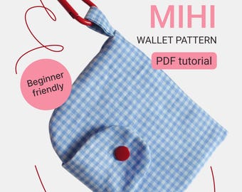 PDF Wallet MIHI — Beginner Friendly Sewing Pattern PDF