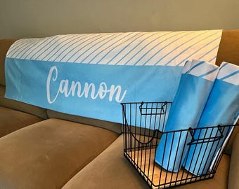 Personalized Bachelorette Beach Towel, Custom Bride & Bridesmaid Towel, Colorful Name Beach Gift for Bridal Party