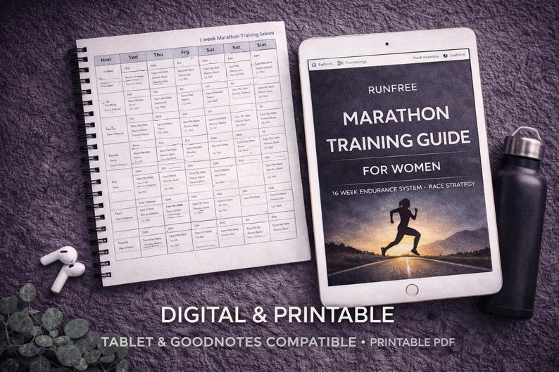 Marathon Training Plan for Women | 16 Week Marathon Training Guide ...