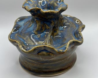 Hand made ceramic  vase, microwave safe, oven safe, dishwasher safe