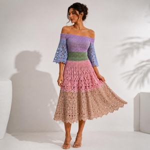 crochet dress loft Shag | Chic Crochet Dresses for Resort & Vacation Wear Color:Seafoam (NO CHEMISE) 8.29.26 This dress pattern is Lulus Gorgeous Attraction White