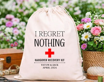 Kit Spijt voor Kater: Survivaltas bruiloft, bedankje vrijgezellenfeest, weekendkits kippen