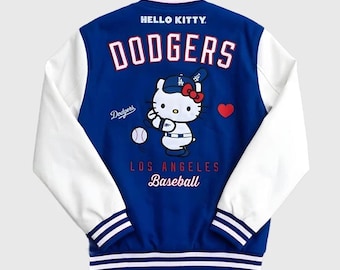 Giacca stile college Hello Kitty Dodgers