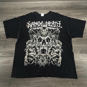 Vintage napalm death shirt - Etsy 日本