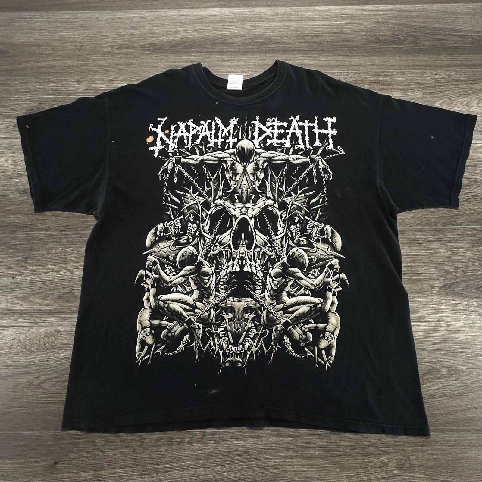 Vintage napalm death shirt - Etsy 日本