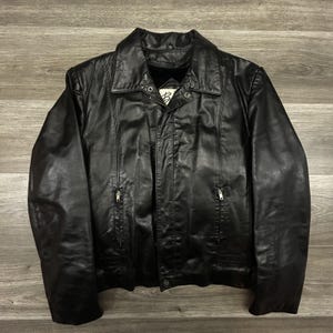 Bermans Leather Jacket - Etsy