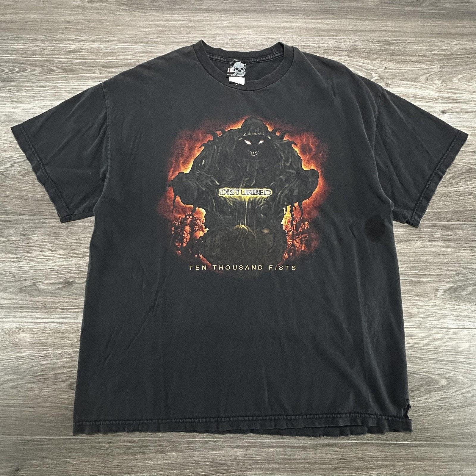 2000s Disturbed Shirt - Etsy