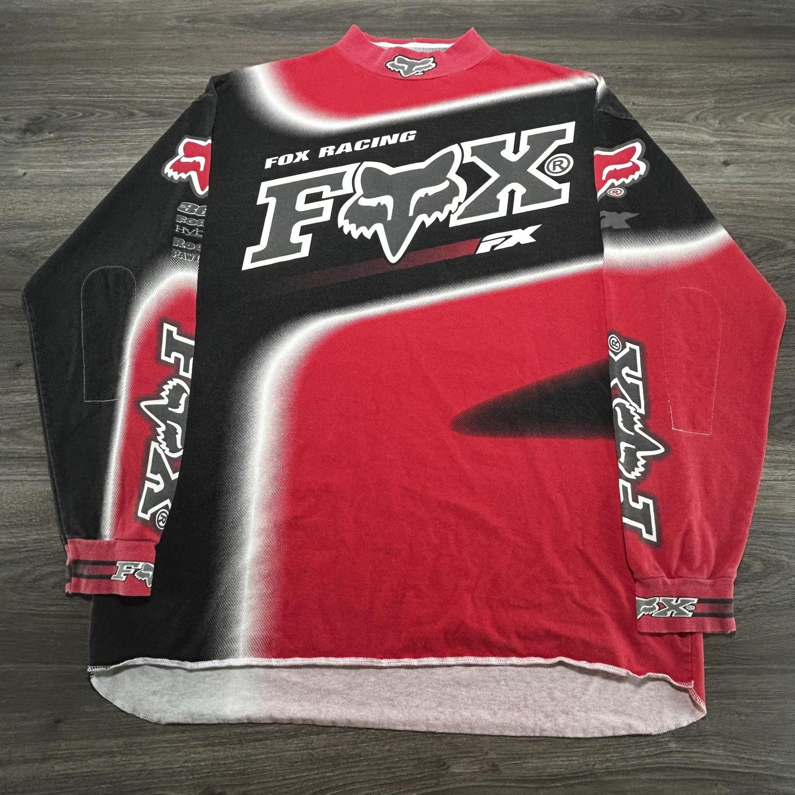 Vintage Fox Racing Jersey - Etsy Australia
