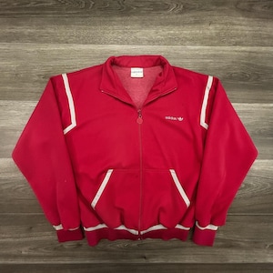 80s Adidas Track Jacket - Etsy