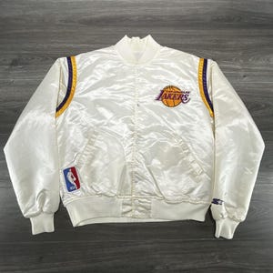 Starter Lakers Jacket - Etsy
