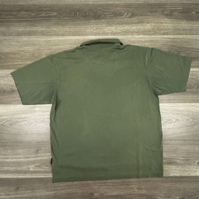 Vintage Nike Golf Polo Shirt Mens Large Green Heineken Dri-FIT Beer Logo 90s image 3