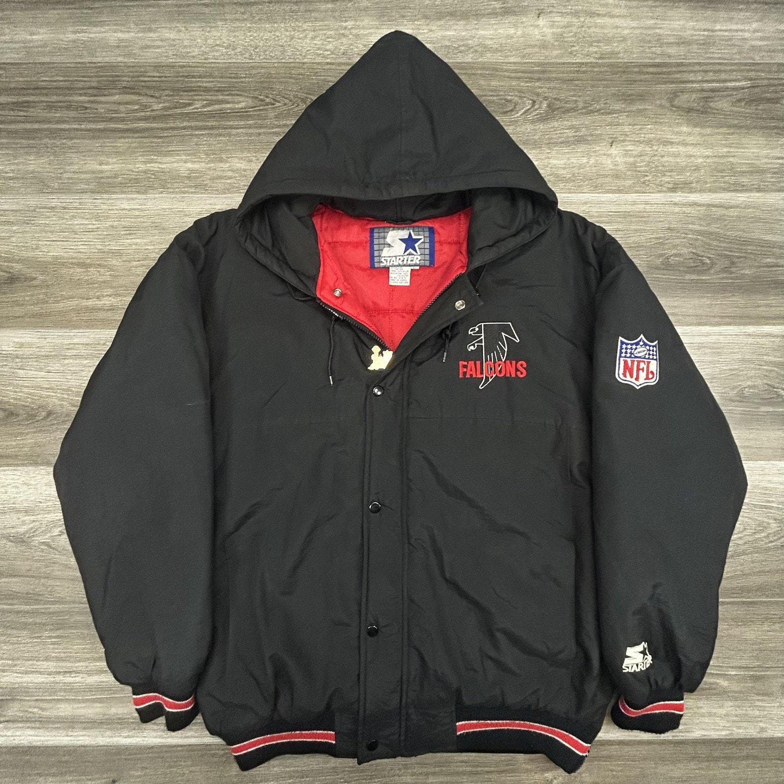 90s Starter Jackets Atlanta Falcons - Etsy