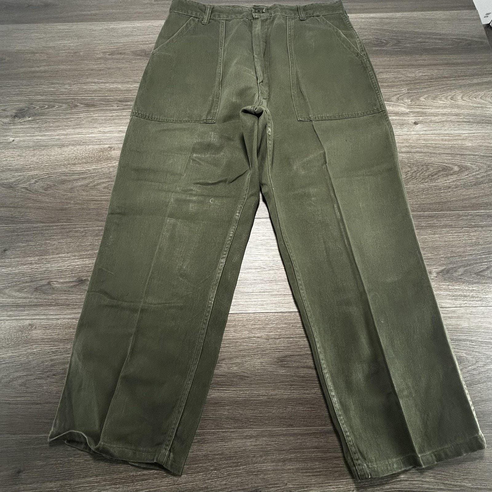 60's Us Army Fatigue Pants - Etsy
