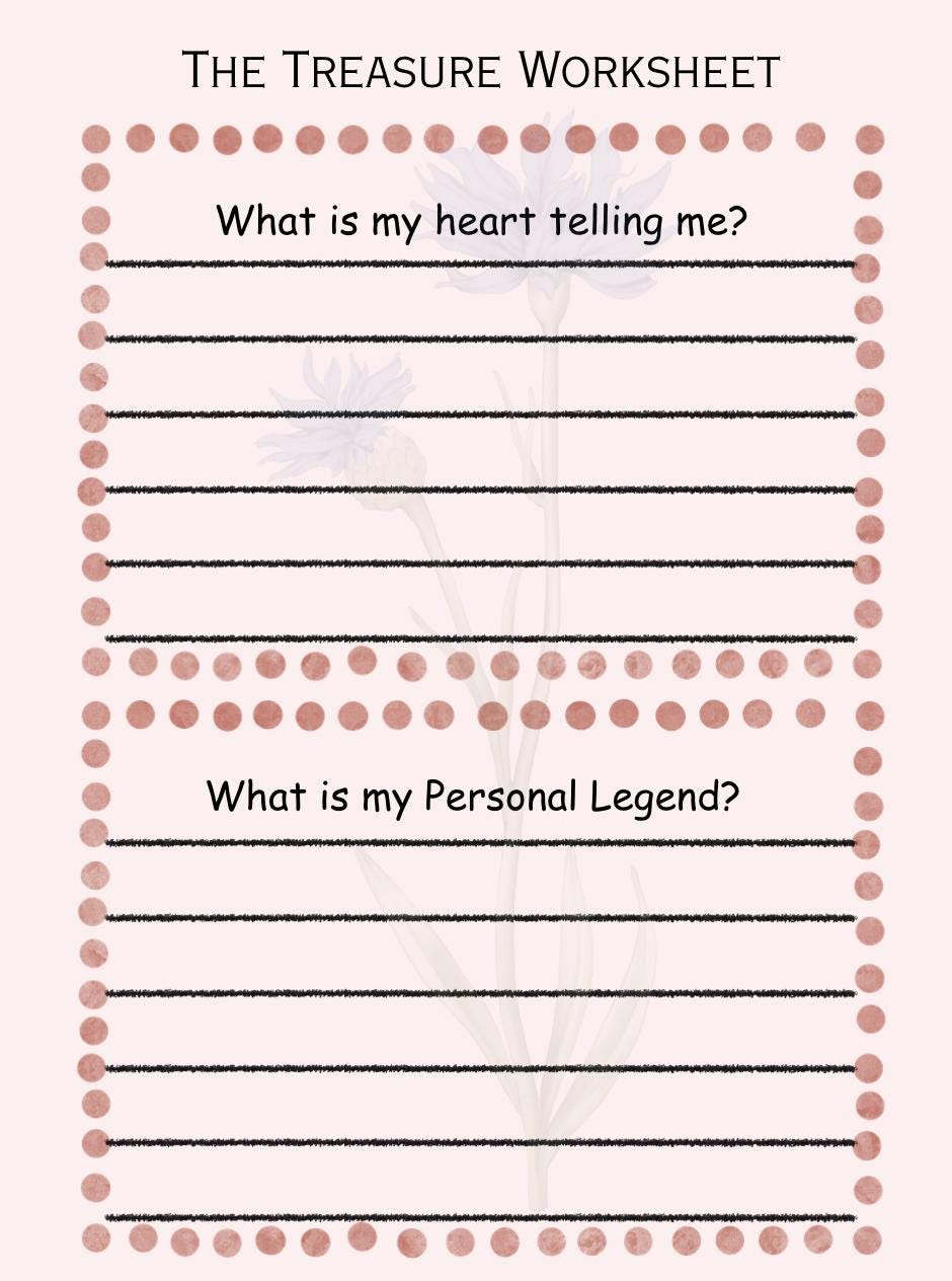 Vision Legend Examples Personal Legend Vision Board Kit: Alchemist Manifestation Journal ...