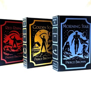 Red Rising-serie – opnieuw ingebonden leer, aangepaste verzameledities – Pierce Brown – trilogie
