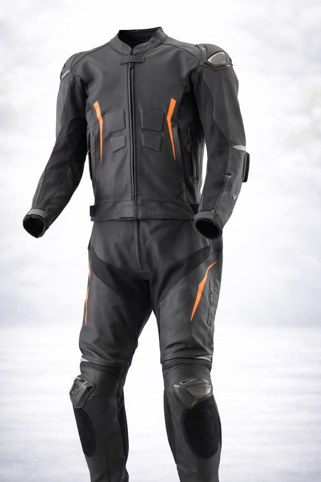 Tracksuit Racing Men's One-piece Motorcycle Leather Racing Suit | Biker Track Day Riding ...