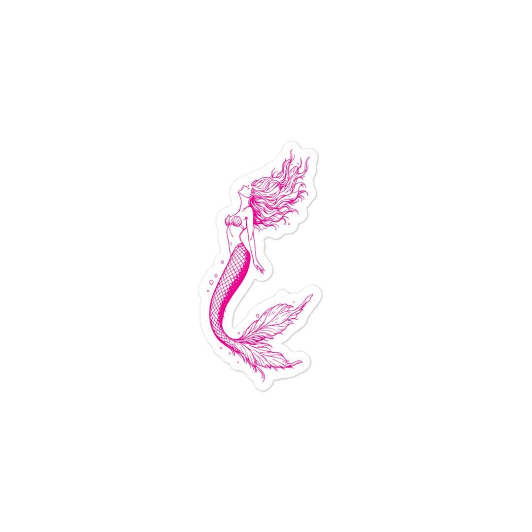 Sirens Sticker Pink Siren Sticker - Etsy