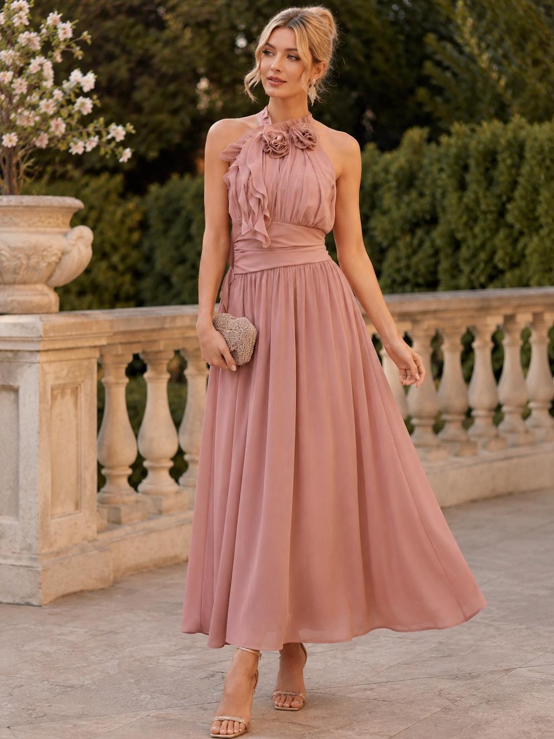 etsy dusty rose bridesmaid dress BABARONI BABARONI Satin Papaya Bridesmaid Dresses V-neck Floor-length Cap Sleeve Pocket Ruched with Slit A-line, Papaya / US0