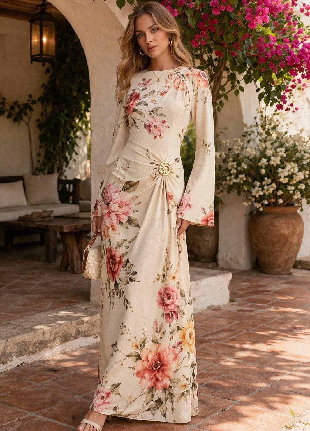 Garden Wedding Guest Dress - Etsy UK