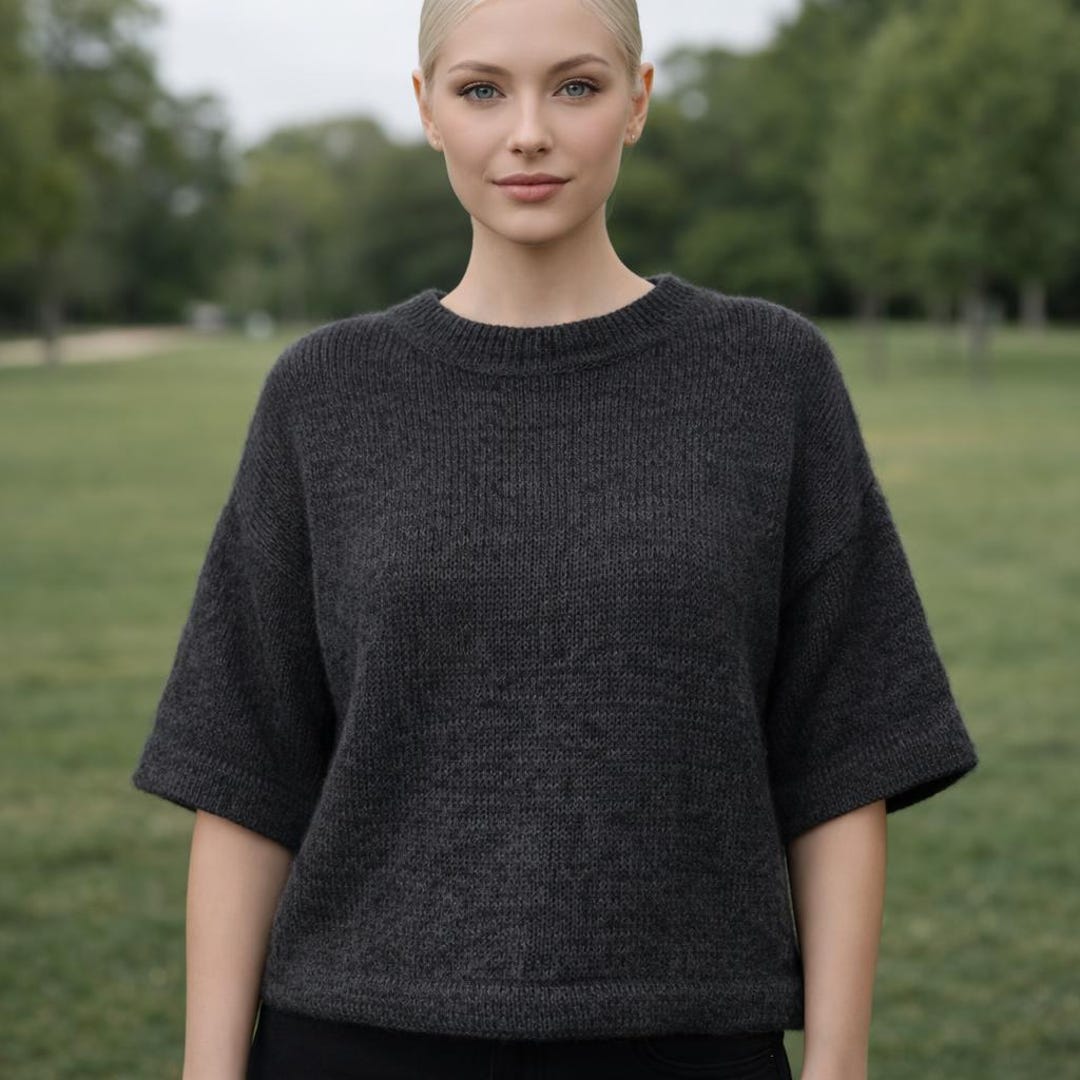 Seamless Knit T Shirt Pattern (PDF Download) - Etsy