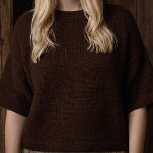 Seamless Knit T Shirt Pattern (PDF Download) image 2