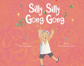 Libro de cartón bilingüe Silly Gong Gong (inglés y chino)