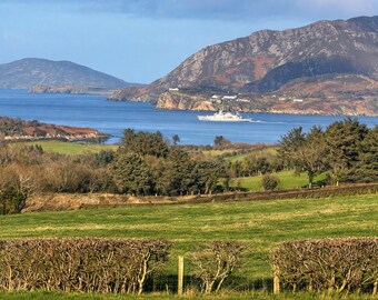 Mulroy Bay Donegal Ireland Print, Donegal Wall Art, Irish Landscape Photography, Ireland Coastal Decor, Irish Cottage Wall Art, Digital Down