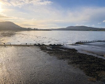 Donegal Ireland Slipway Print, Wild Atlantic Way Coastal Photography, Beach Wall Art, Irish Landscape Print, Digital Download