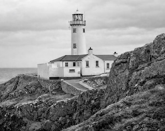 Fanad Head Lighthouse Donegal Print, Ireland Lighthouse Wall Art, Wild Atlantic Way Photography, Irish Coastal Decor, Digital Download