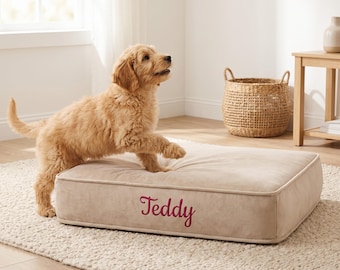 Luxury Dog Bed, Soft Dog Mattress, Personalized Pet Bed, High Quality Dog Cushion, Comfortable Dog Bed, Indoor Pet Bed
