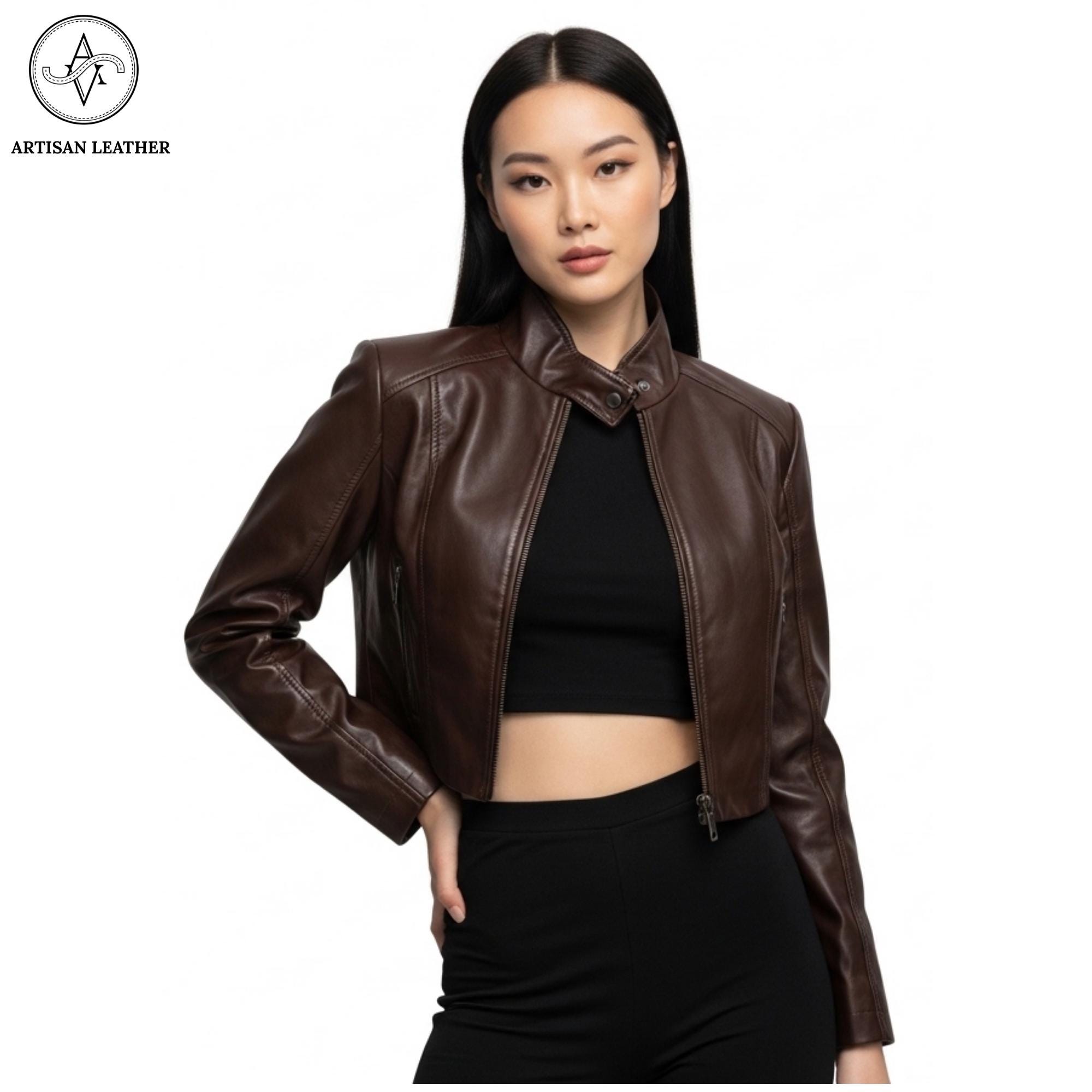 Buy Y2k Leather Jacket Online In India - Etsy India