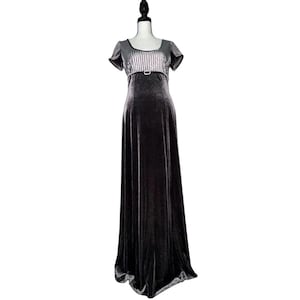 Grey Evening Dress