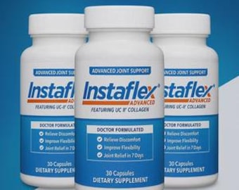 Packung mit 3 Instaflex erweitert Gelenkschutz Arzt Formuliert 90 Kapseln