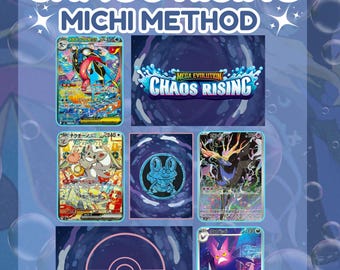 Chaos Rising Michi Method Printable TCG Binder Pocket Flare | Digital Download