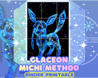 Galceon Michi Method Card Binder Flare| Printable | [NO AI USED] - Digital Download