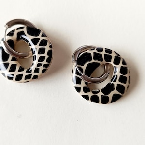 Python print tassels for hoop earrings