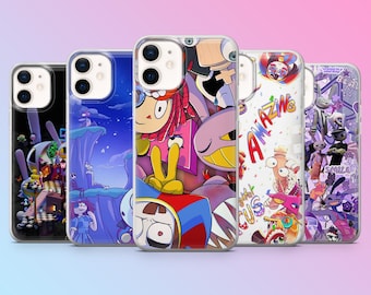 The Amazing Digital Circus-telefoonhoesje Pomni Cover voor iPhone 17Pro, 16, 15, 14, 13, 12, Samsung S26, S25, S24, S23, A17, A57, A37 Pixel 10,9