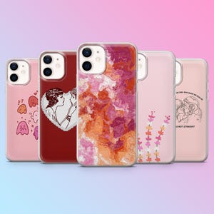 Telefoonhoesje met lesbisch thema en LGBTQ+ Pride Gay-cover voor iPhone 17Pro, 16, 15, 14, 13, 12, Samsung S26, S25, S24, S23, A17, A57, A37 Pixel 10, 9