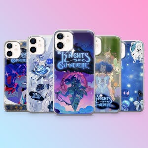 Knights of Guinevere Phone Case Gwen Andi Cover for iPhone 17Pro, 16, 15, 14, 13, 12, Samsung S26, S25, S24, S23, A17, A57, A37 Pixel 10, 9