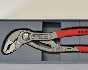 Knipex Cobra 250mm Organizer Tray - 3D Printed Gridfinity Insert - Precision Fit 87 01 250