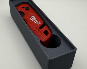 Milwaukee Fastback Knife Insert – Gridfinity Organizer Tray (STL File)