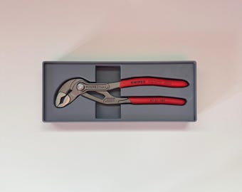 Knipex Cobra 180mm Organizer Tray - 3D Printed Gridfinity Insert - Precision Fit 87 01 180