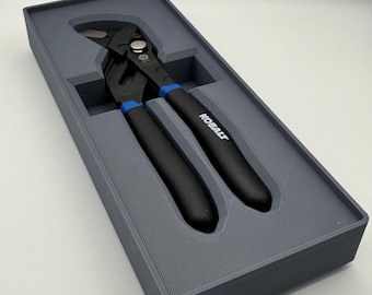 Gridfinity Insert for Kobalt 6in Self-Adjusting Pliers – 3D Printable Tool Tray (STL File)
