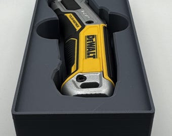 DeWalt Utility Knife Insert – Gridfinity 3D Printable Organizer Tray (DWHT10999)