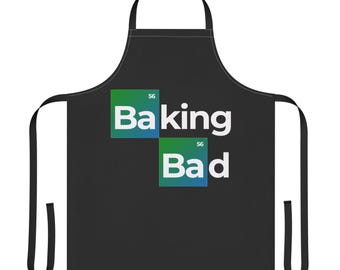 Baking Bad Apron | Chemisty Element Logo Kitchen Apron
