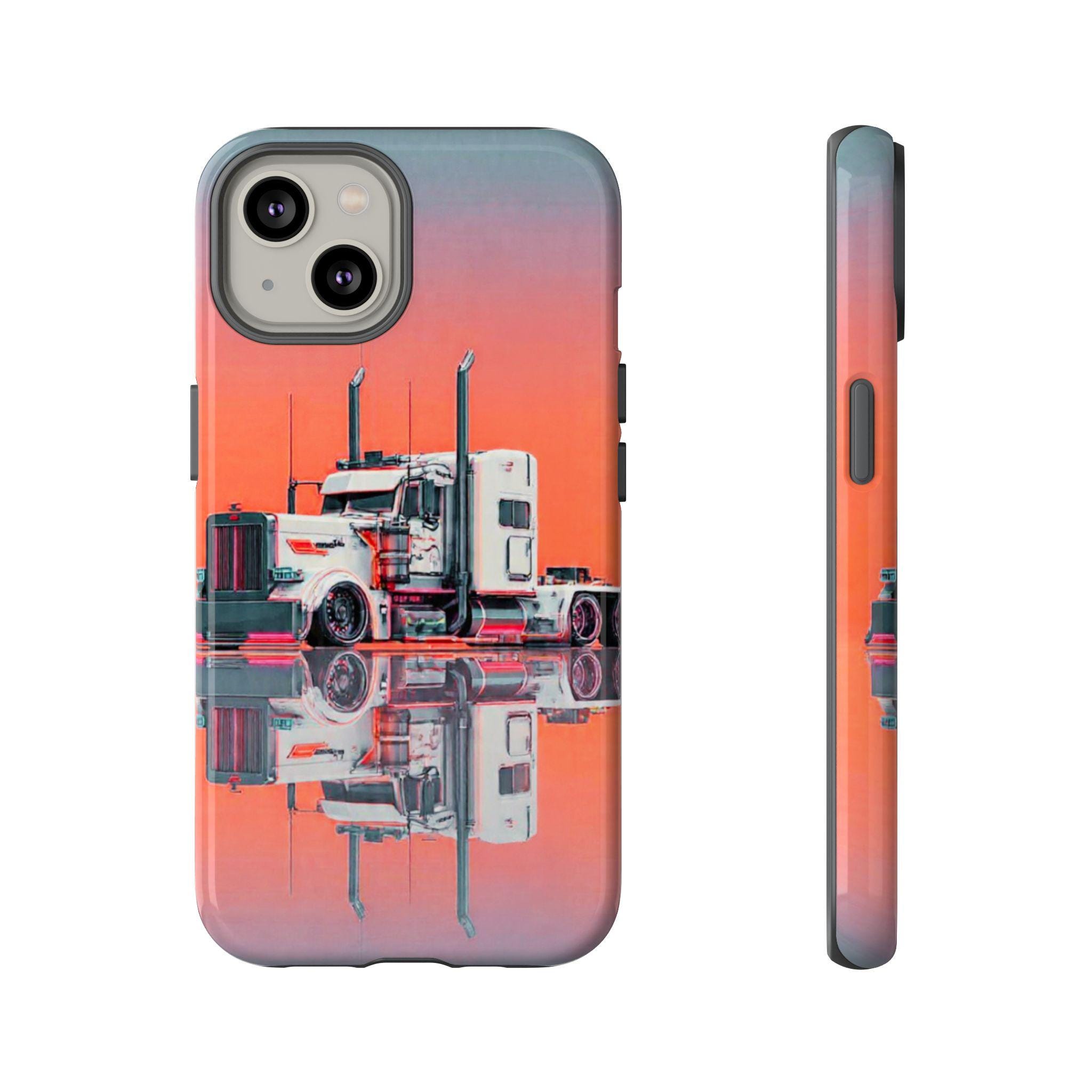 Truck Semi Phone Case - Etsy