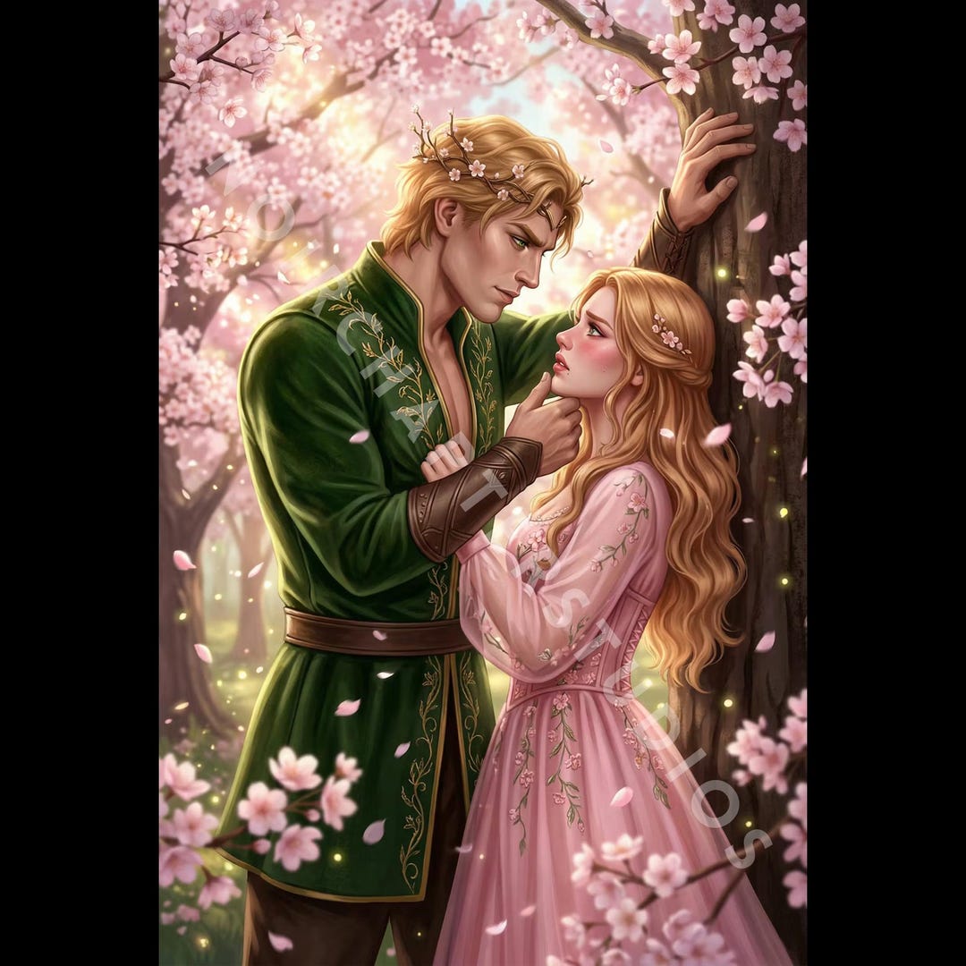 Romantasy Magazine Premade Book Cover | Fantasy Romance | Full Rights | Instant Download ...